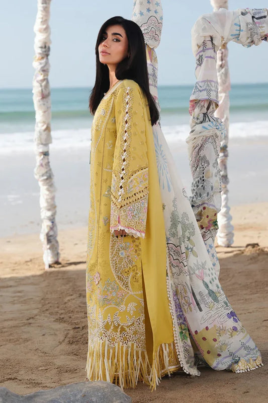 Sahil Luxury Lawn ’26 by Qalamkar || SA-07 HIRA