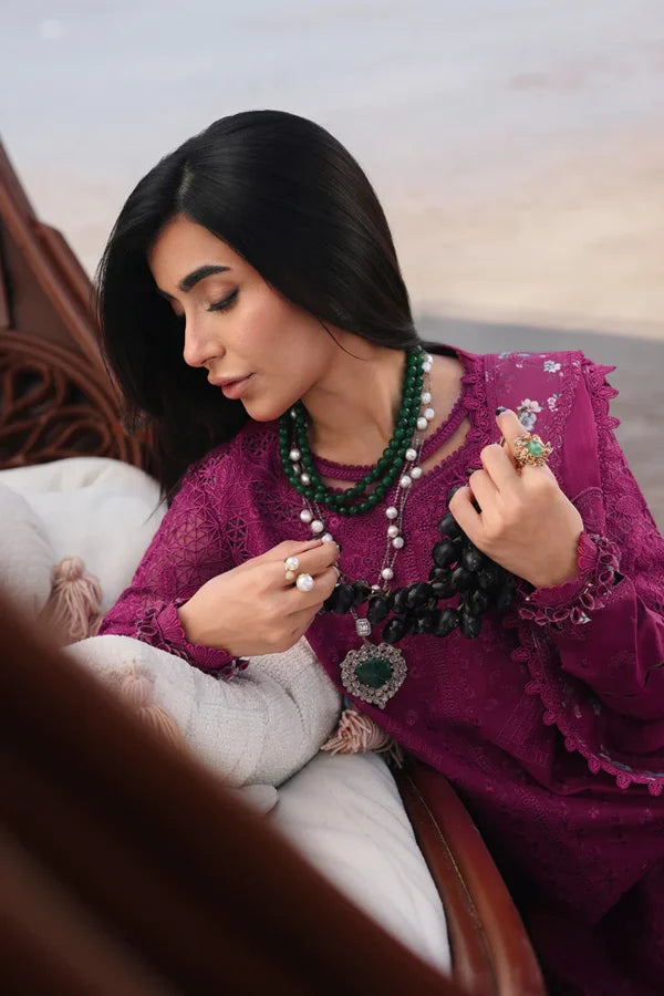 Sahil Luxury Lawn 2026 | SA-01 ZARA | Qalamkar