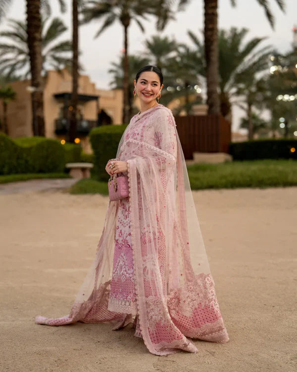Luxury Lawn 2026 | Lamija | Faiza Saqlain X Hania Aamir