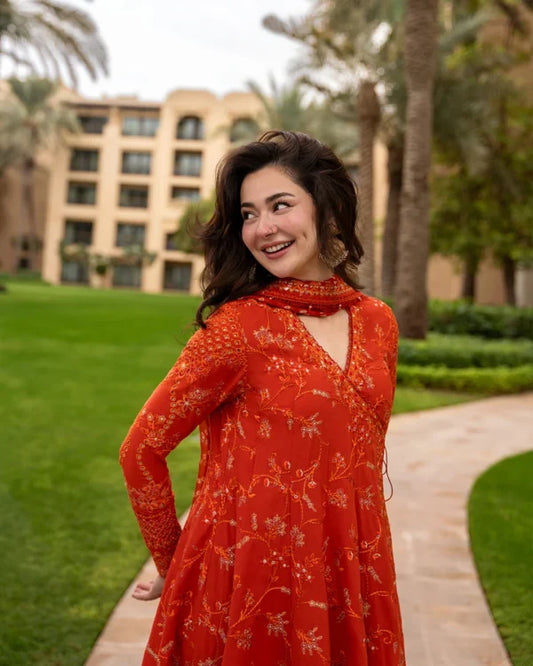 Luxury Lawn 2026 | Denisa | Faiza Saqlain X Hania Aamir