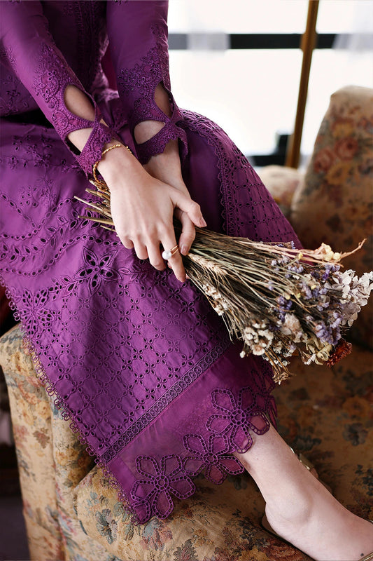 Eid Luxury Lawn Drop 2 | 2026 | Mulberry | Azure