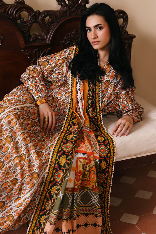 Amaya unstitched Printed Lawn 2026 | SAHAR | Zaha