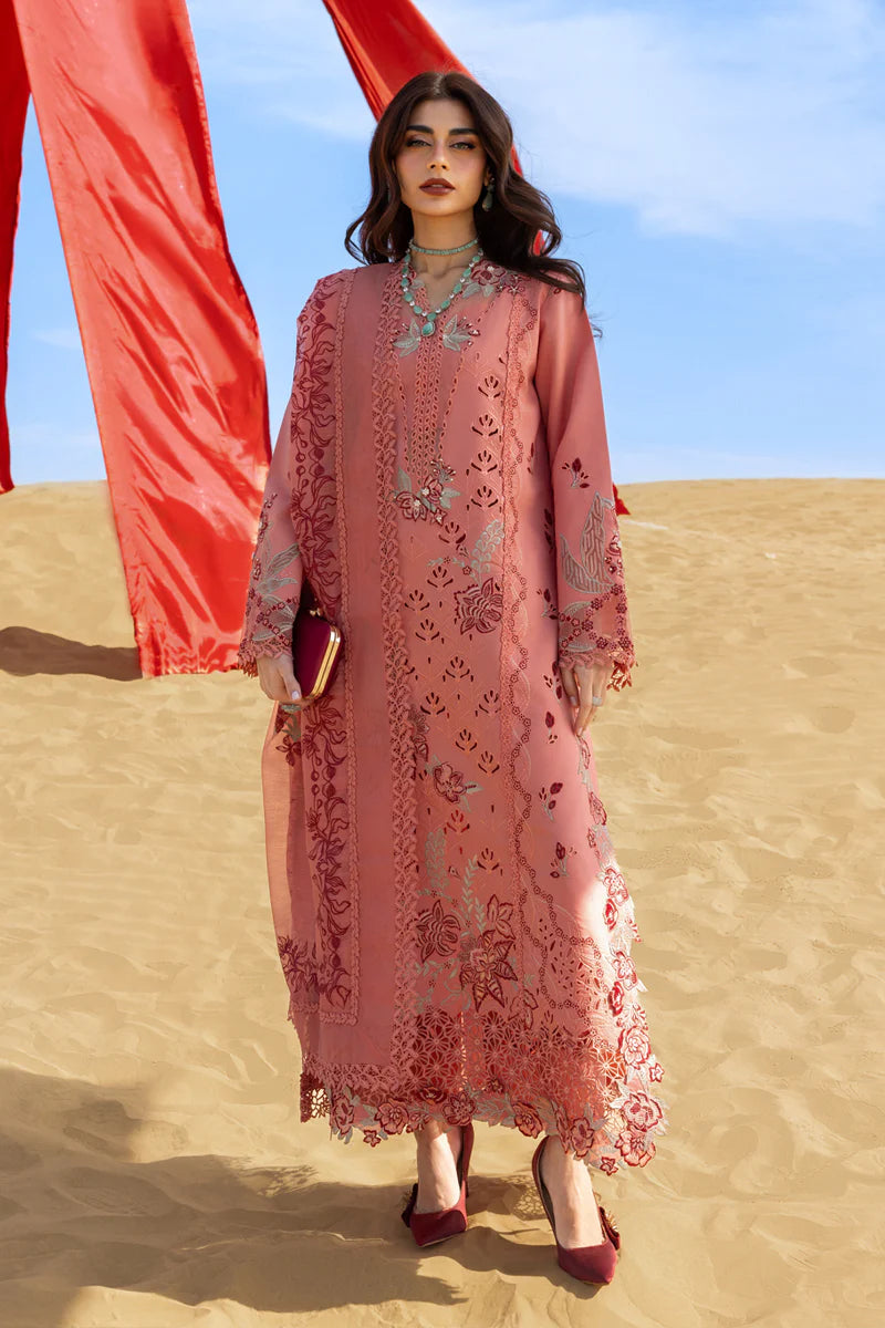Premium Summer Lawn 2026 | D-03 AMANI | Rang Rasiya