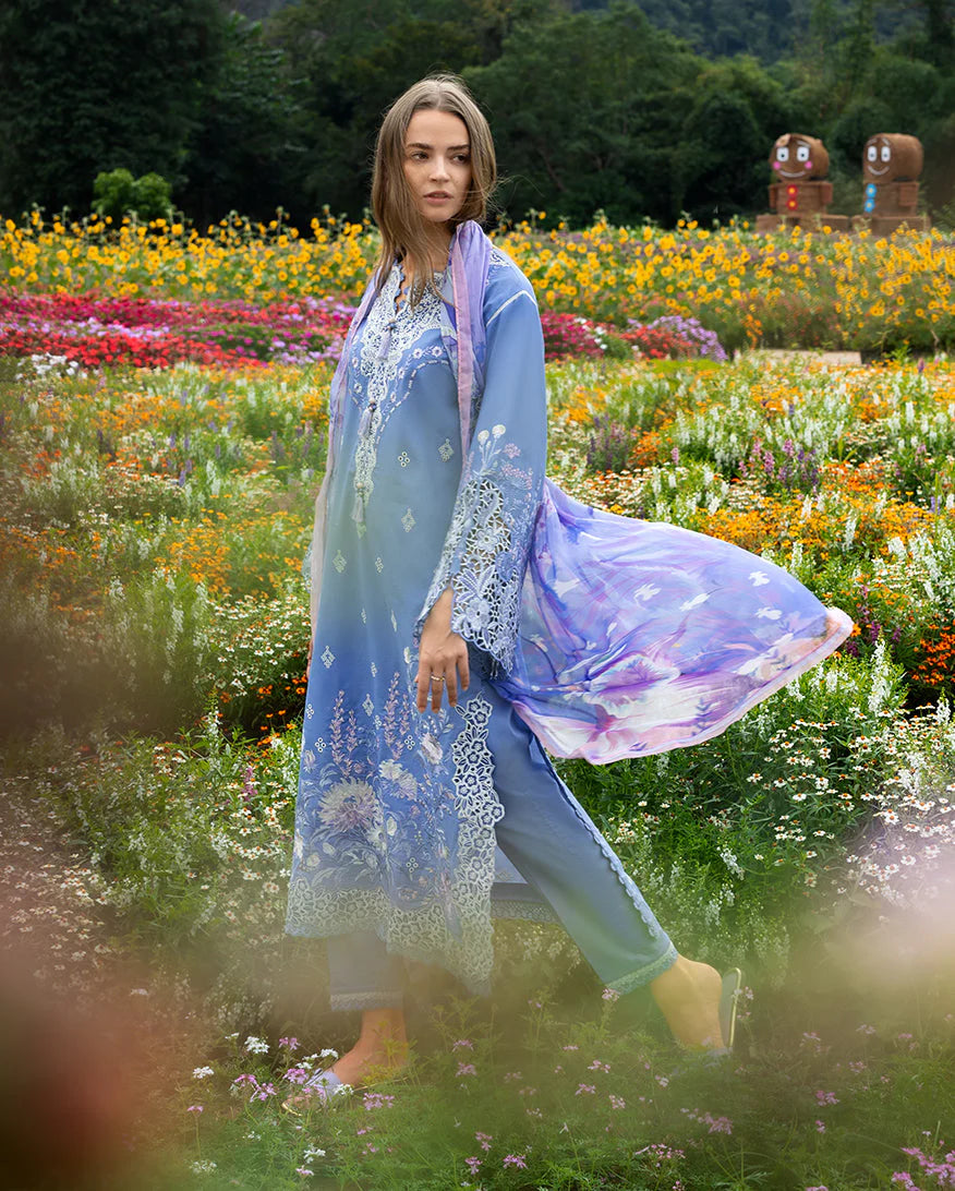 The Secret Garden Hemline 2026 | Azure Bloom | Mushq