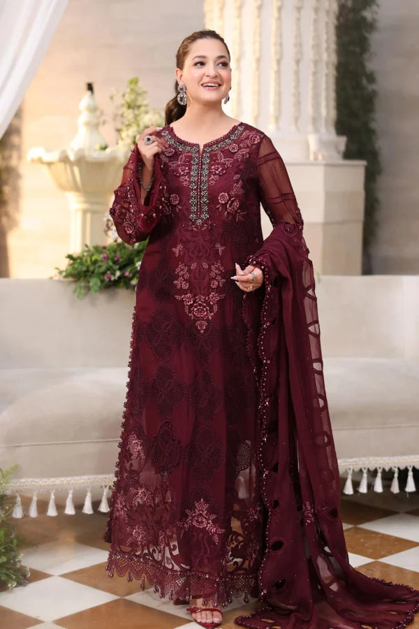 Chiffon 2026 | Burgundy | Maria. B.