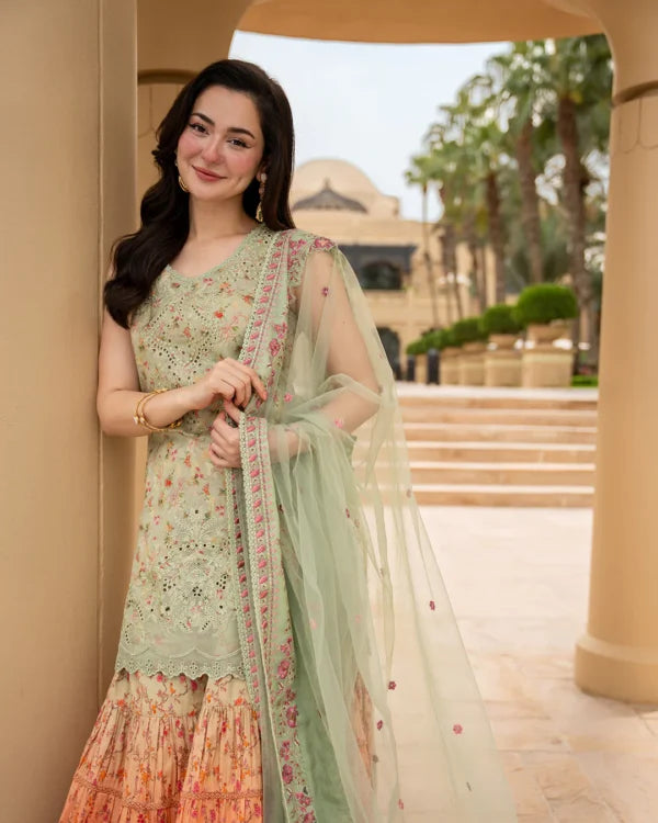 Luxury Lawn 2026 | Eldira | Faiza Saqlain X Hania Aamir