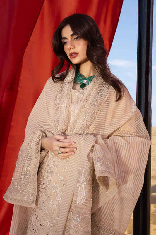 Premium Summer Lawn 2026 | D-05 MAYEL | Rang Rasiya