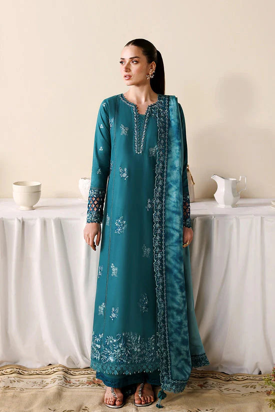 Eid Luxury Lawn Drop 2 | 2026 | Sea Breeze | Azure
