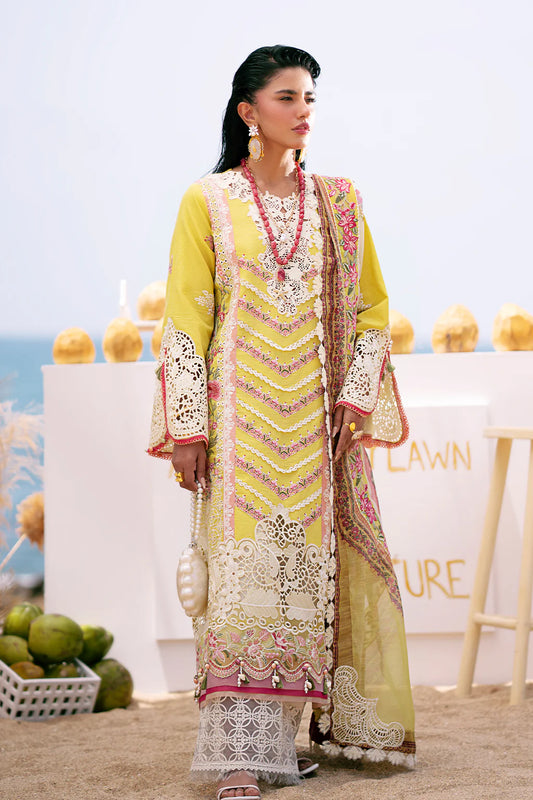 Dastan Luxury Lawn'25 by AJR - SUNSET
