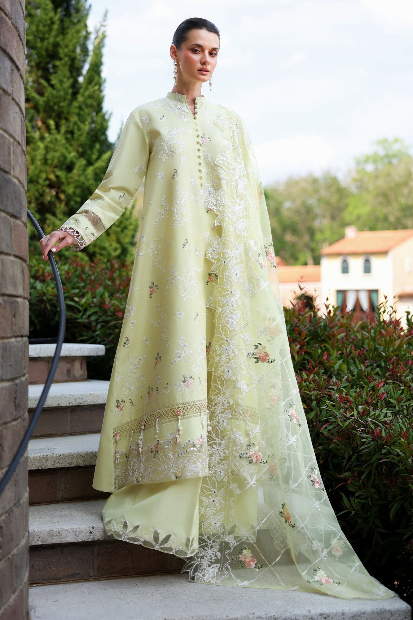 Eid Lawn Edit - II 2026 | CITRUS LACE | Cross Stitch