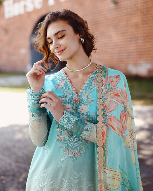Solace Ombre Chikankari | Whispered Dawn | 2026 | Mushq
