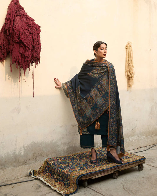 Jugnu Karandi Unstitched'25 - Niva