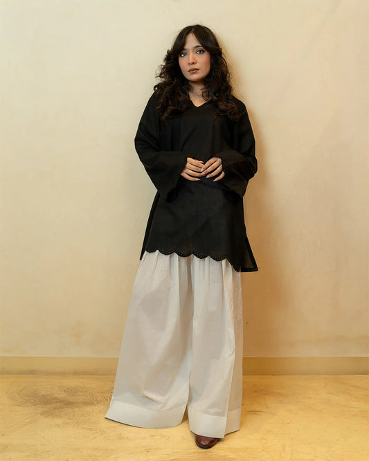 Solid Kurtas by Binaf - Blackberry