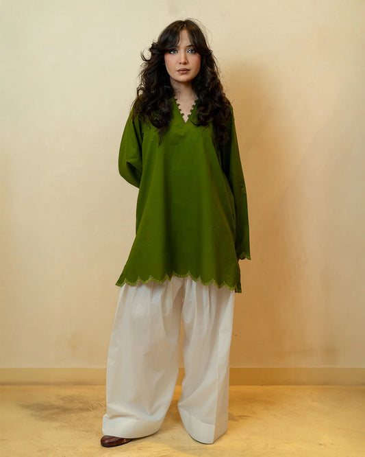 Solid Kurtas by Binaf - Kiwi