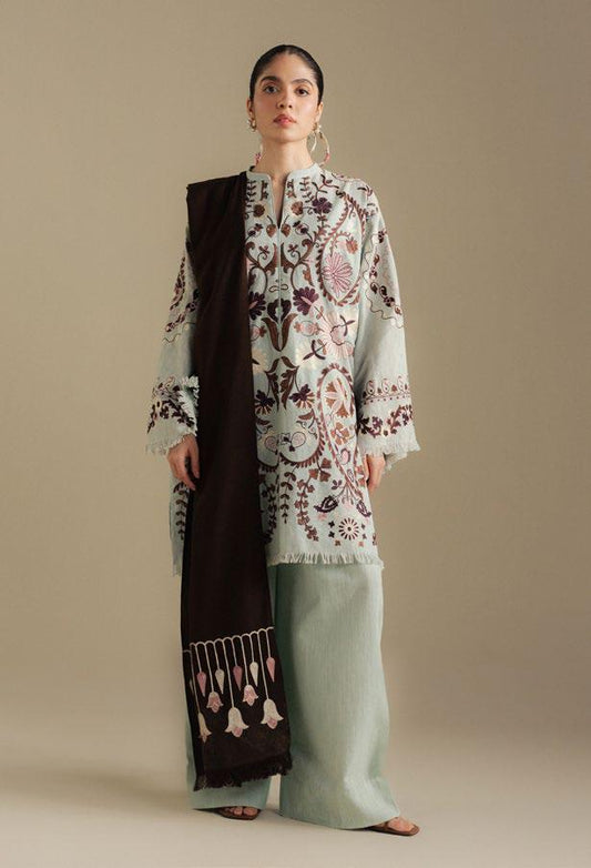 Coco Winter Unstitched 2025 BY Zara Shahjahan - Breeze-7A