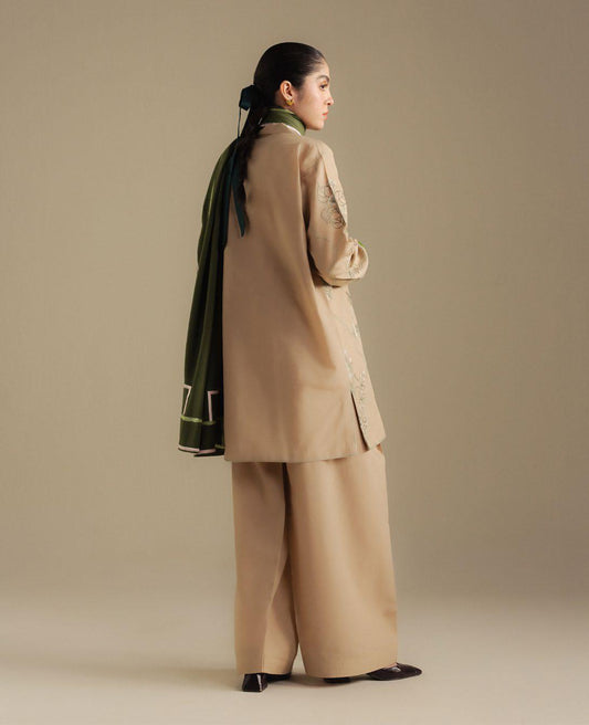 Coco Winter Unstitched 2025 BY Zara Shahjahan - Amber-1A