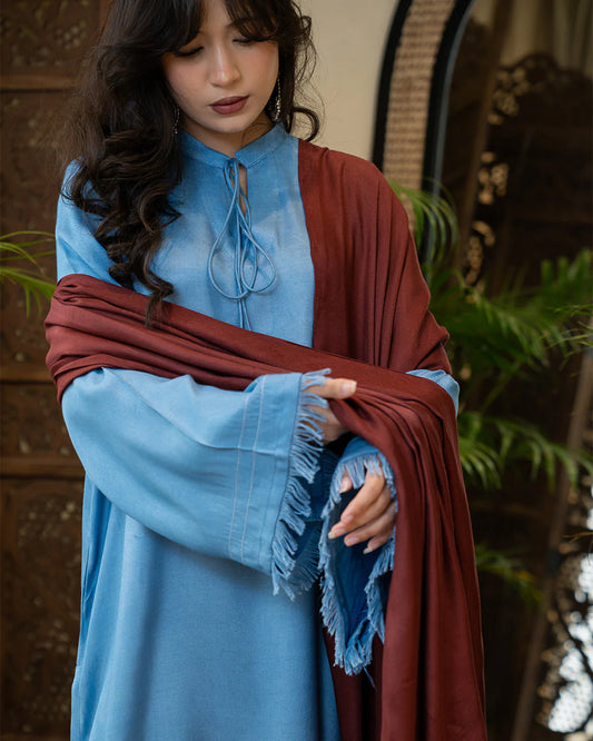 Binaf Winter Basics 2025 - Maroon Shawl