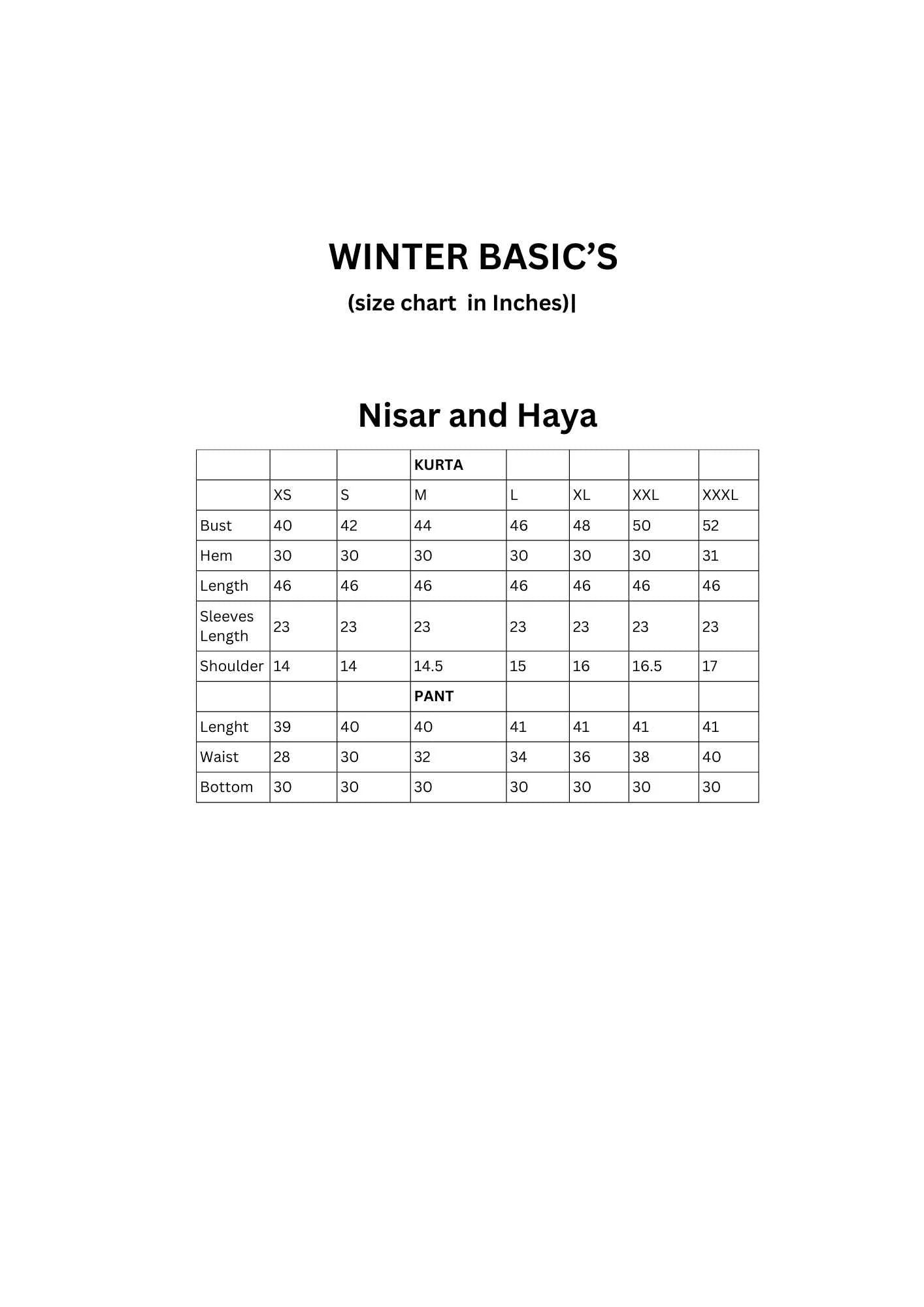 Binaf - Winter Basics 2025 - Haya