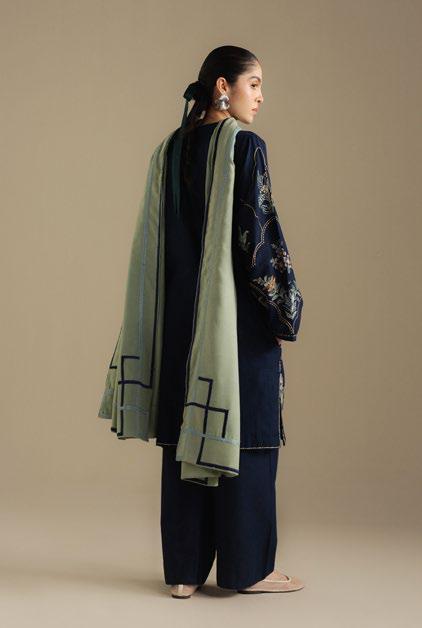 Coco Winter Unstitched 2025 BY Zara Shahjahan - Amber-1B