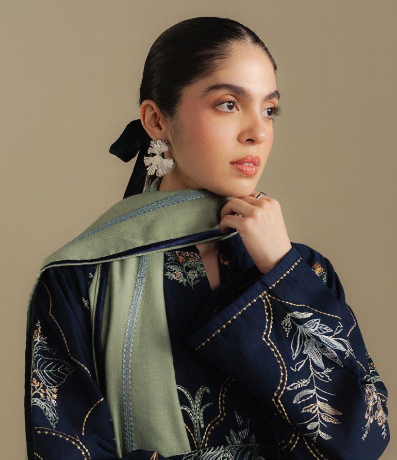 Coco Winter Unstitched 2025 BY Zara Shahjahan - Amber-1B