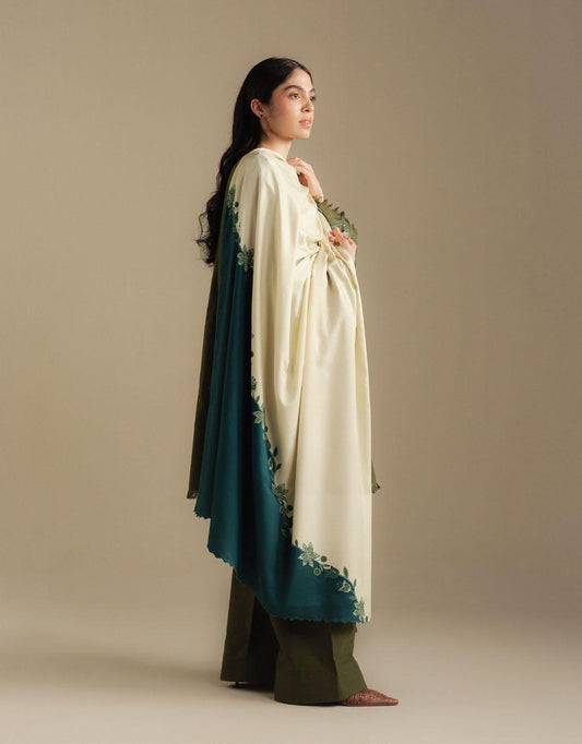 Coco Winter Unstitched 2025 BY Zara Shahjahan - Mist-2A