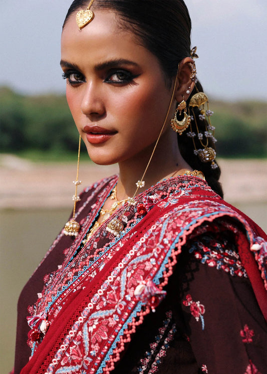 Karandi Unstitched'25 by Hussain Rehar - Pari