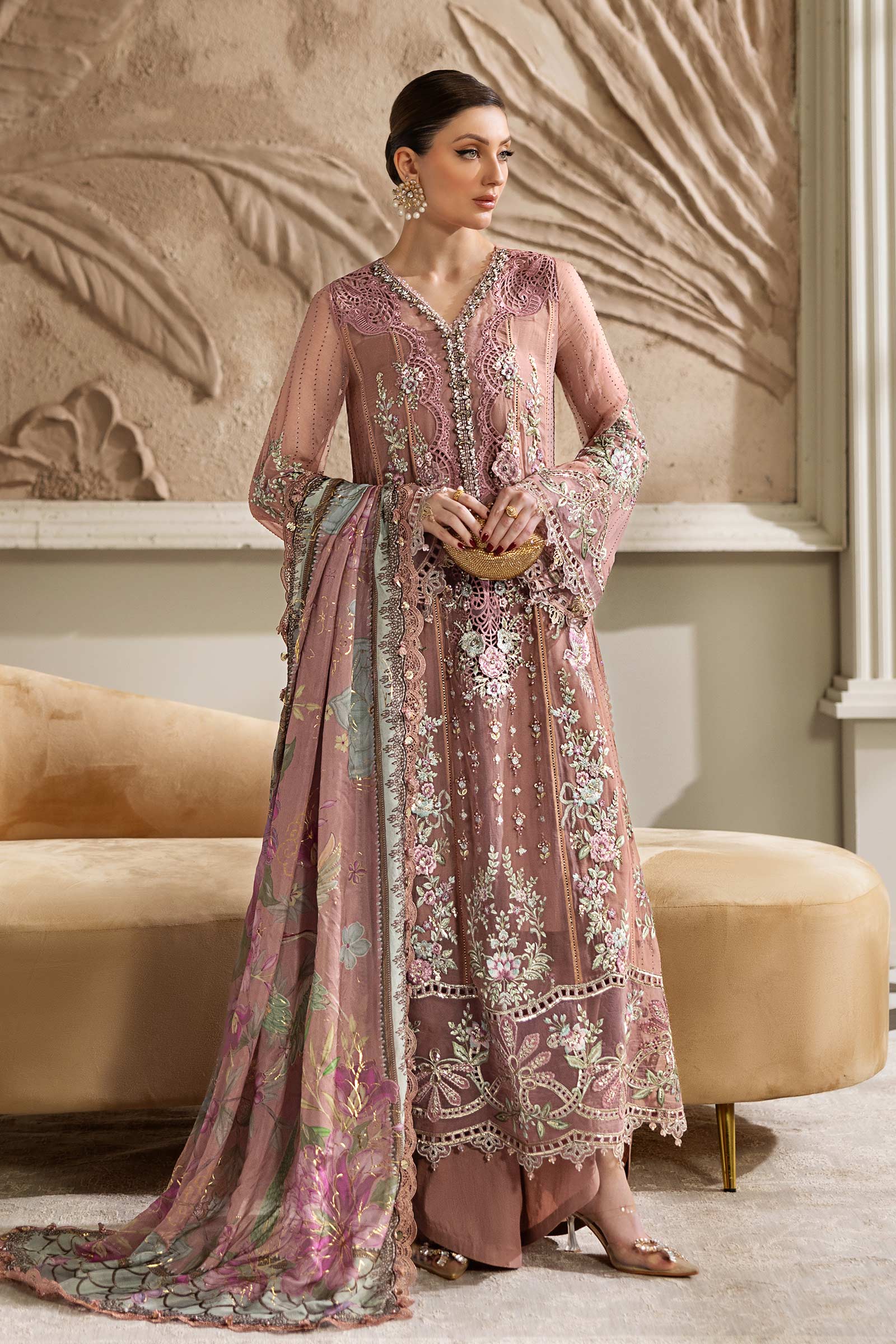 Maria.b Luxury chiffons collection'25 - MPC-25-105  Studio Rubaa'i