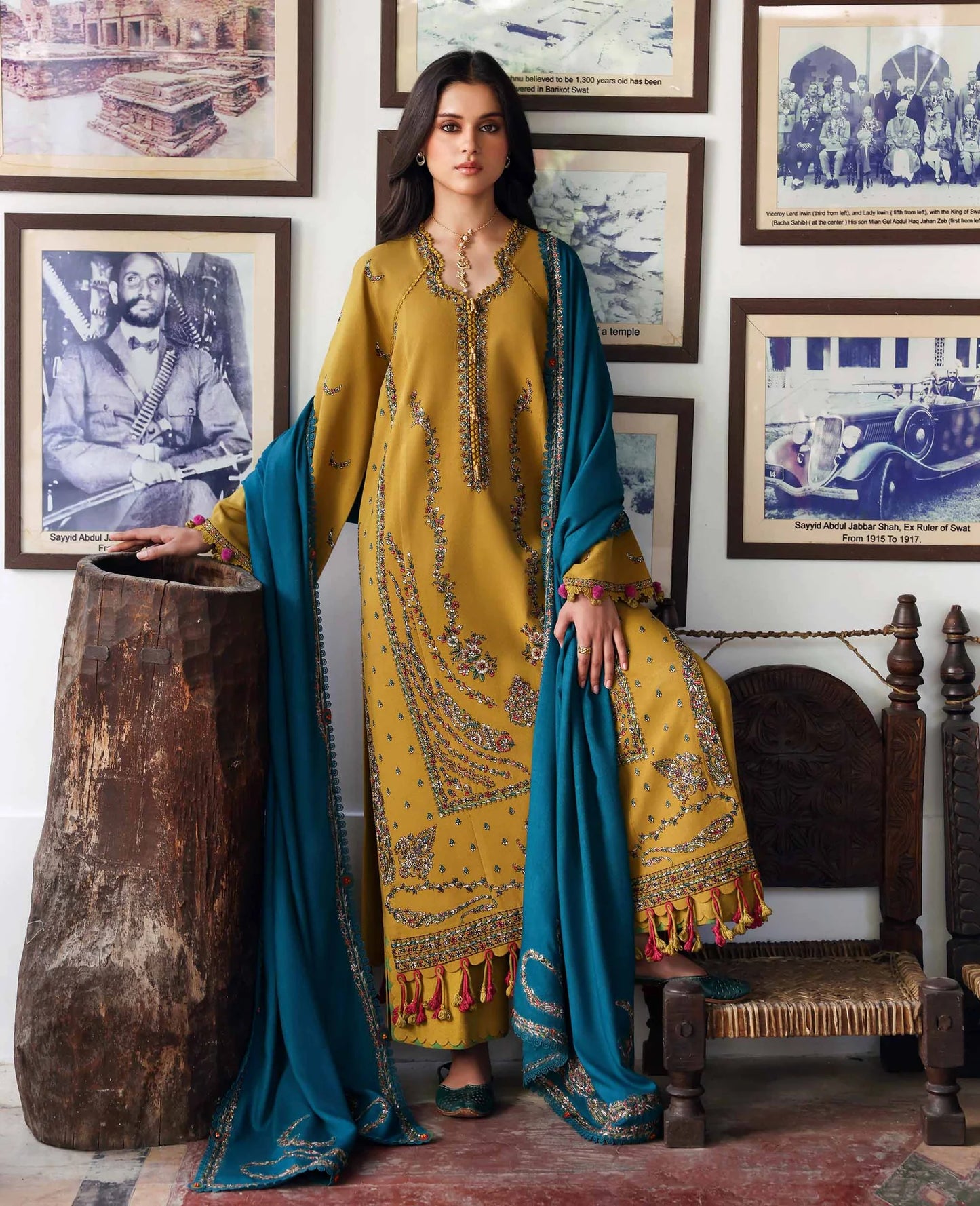 Amaris Luxury Shawl Unstitched 2025 by Republic Womenswear - Ilyria