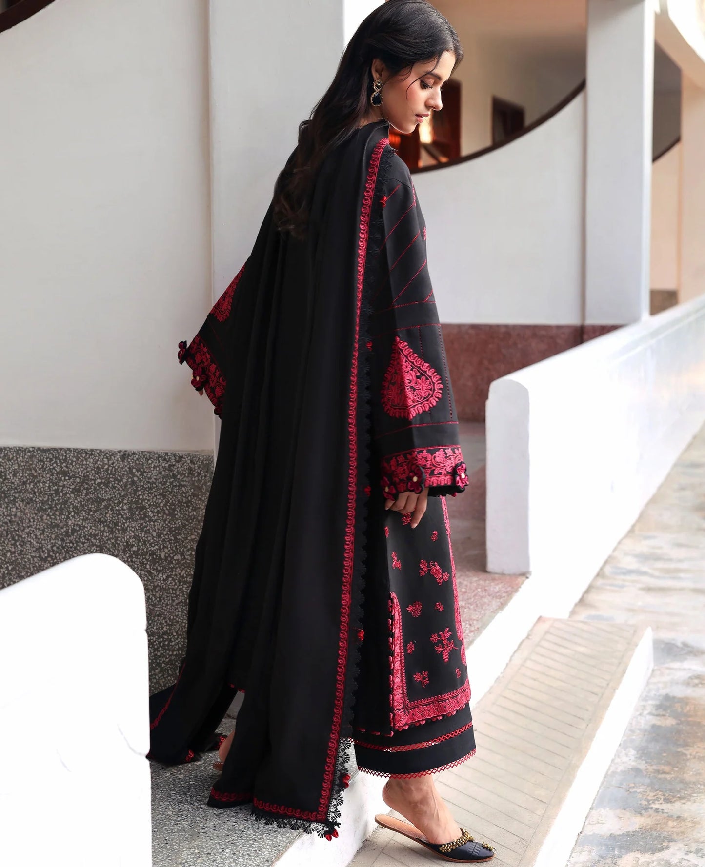 Amaris Luxury Shawl Unstitched 2025 by Republic Womenswear - Almira