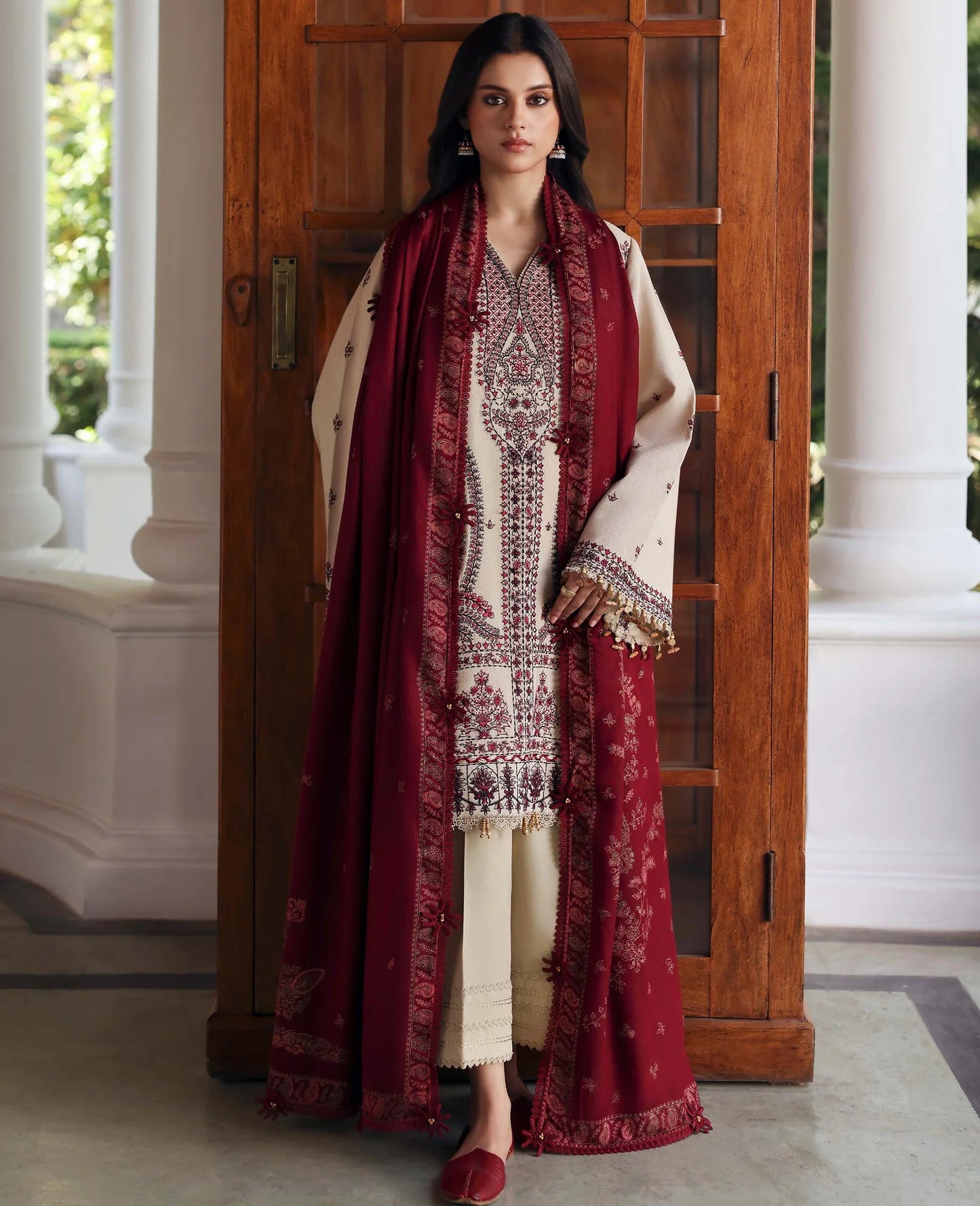 Amaris Luxury Shawl Unstitched 2025 by Republic Womenswear - Liora