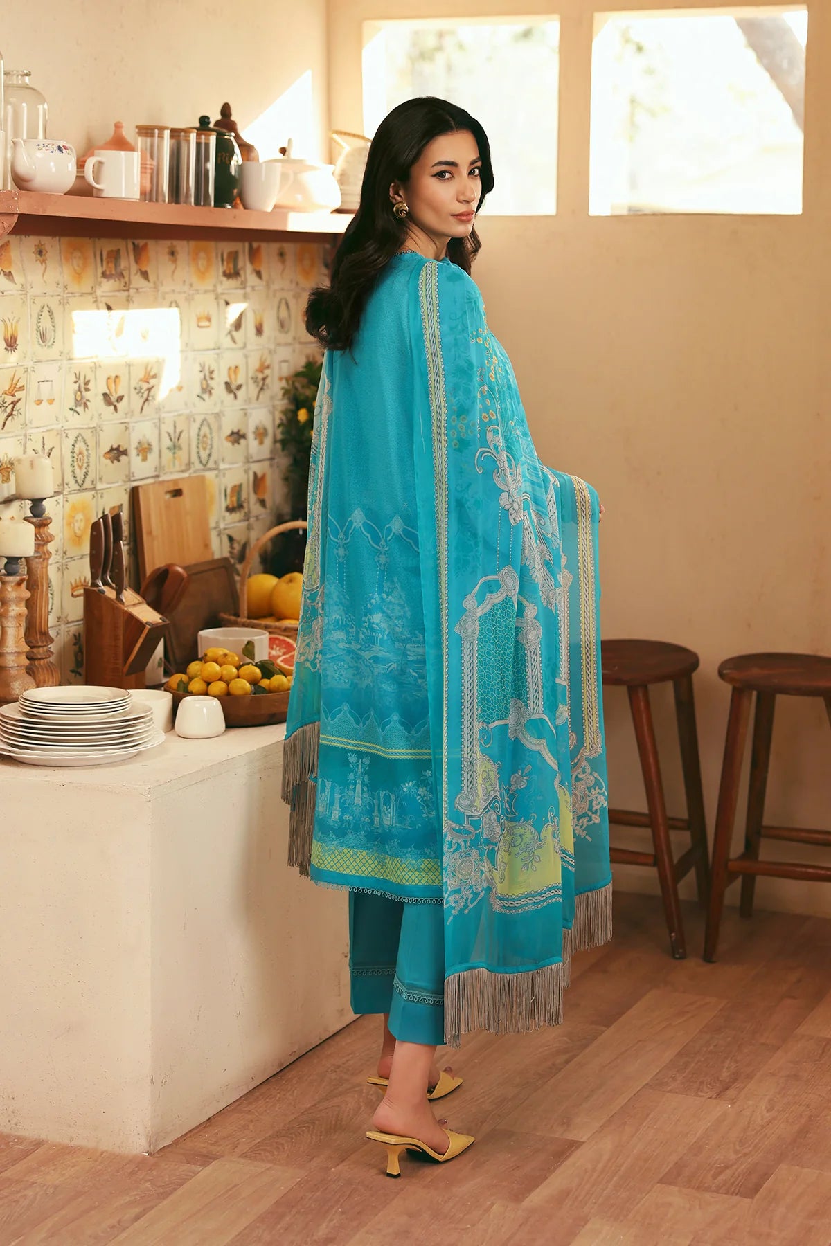 Selene SS'25 by Sahar - Oceanic Petals