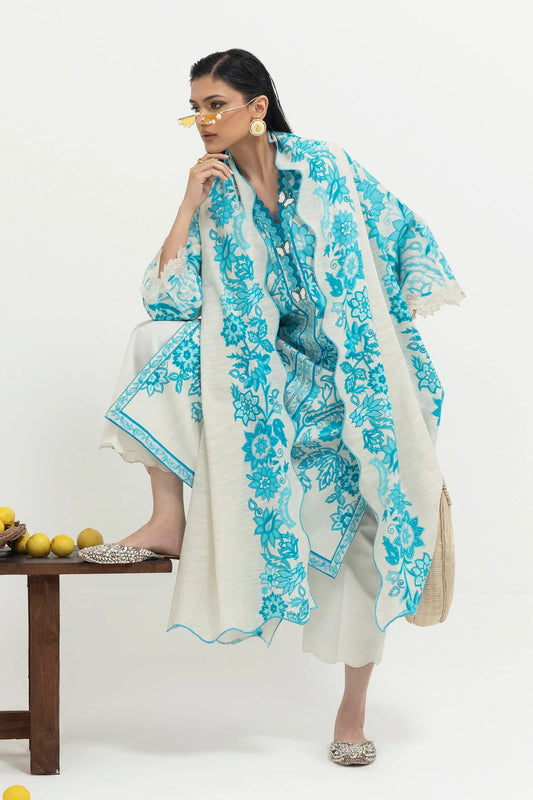 Mahay Winter 2025 by Sana Safinaz -SKU: H255-002B-2BQ