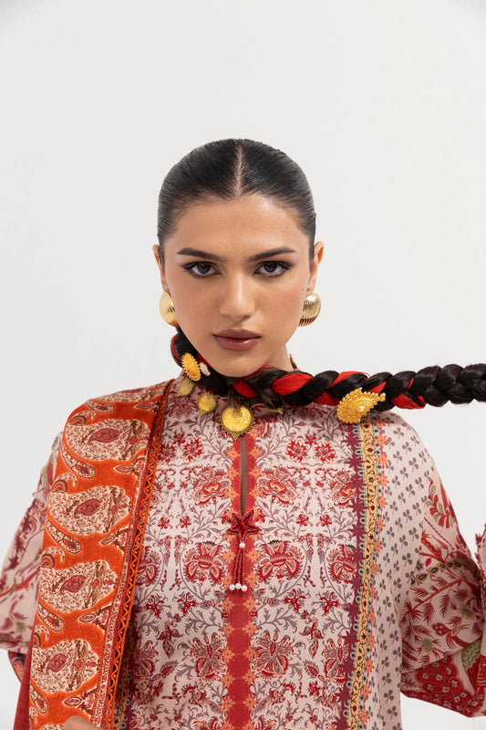 Mahay Winter 2025 by Sana Safinaz - SKU: H255-003A-3CY