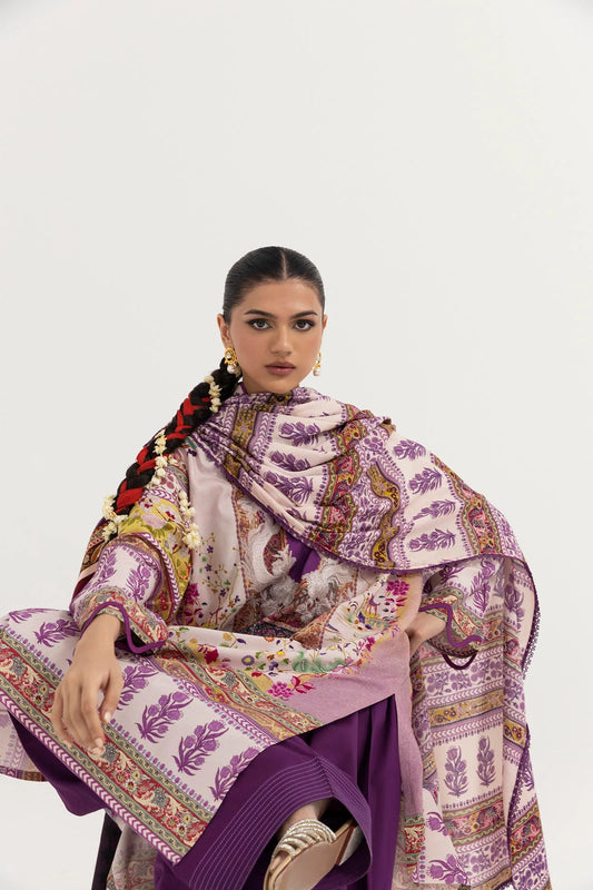 Mahay Winter 2025 by Sana Safinaz - SKU: H255-001B-3CY