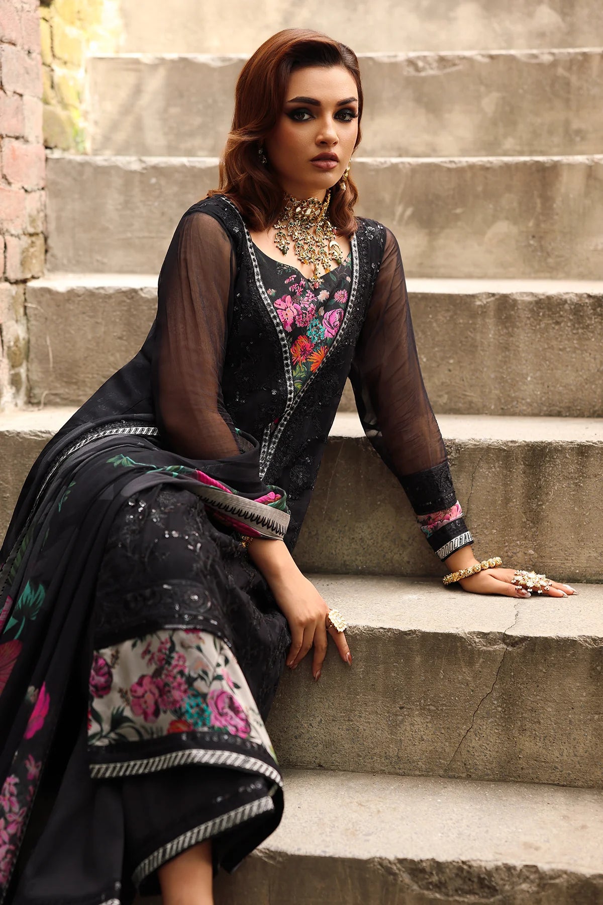 VASAL-CHIFFON COLLECTION BY CHARIZMA VSL25-33