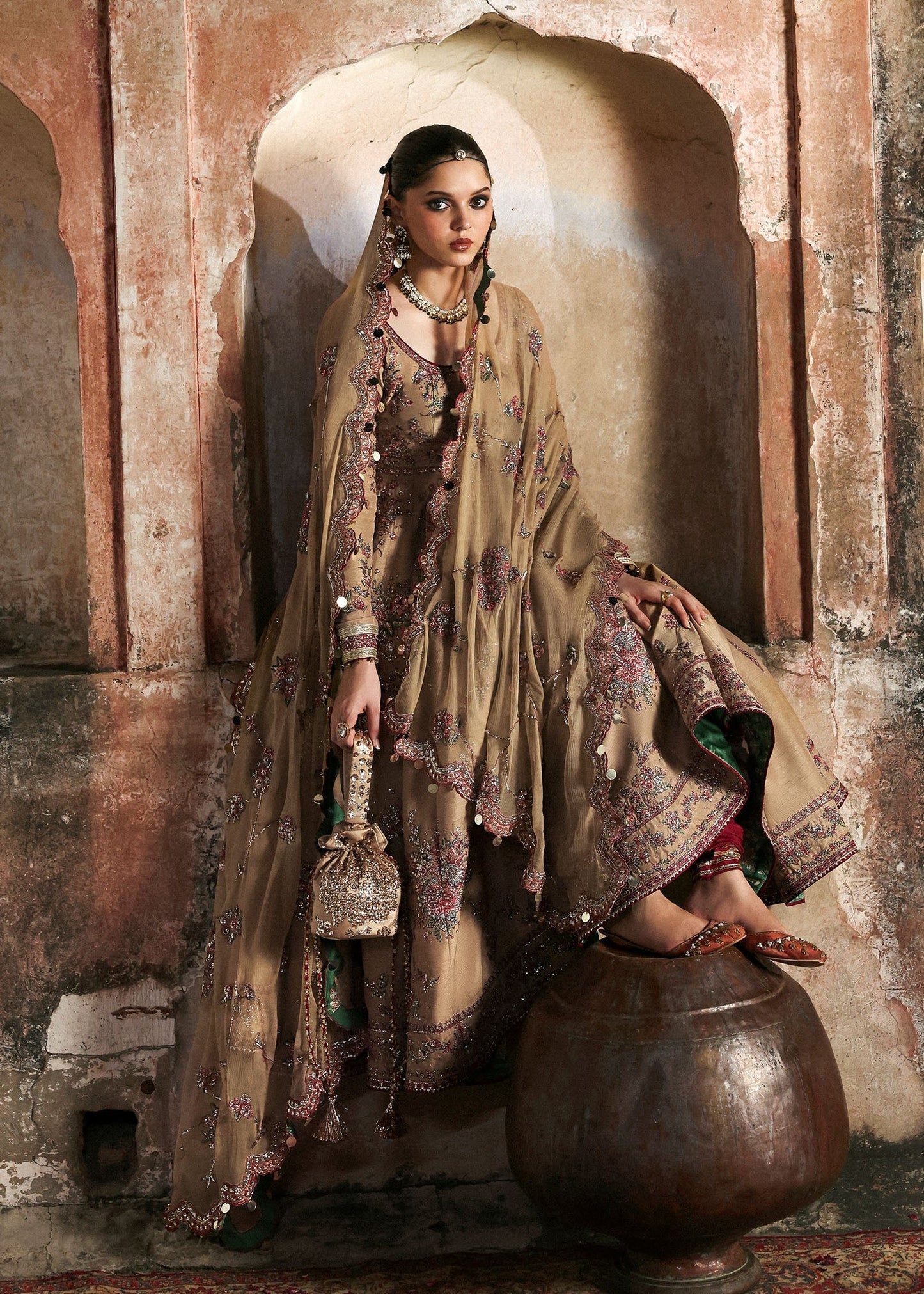 Mahvash - Massarat Unstitched Festive'25 by Hussain Rehar