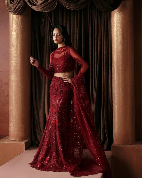 La Fuchsia Wedding Formal' 26 - Afrozeh