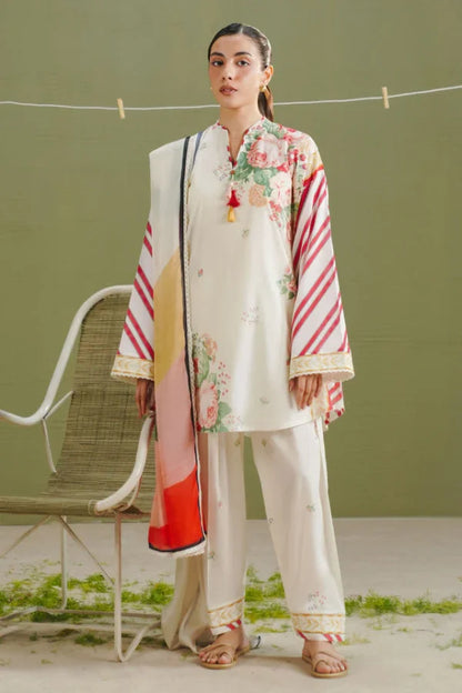 Coco Prints Lawn Drop 1 2026 By Zara Shahjahan - Zeya-1A