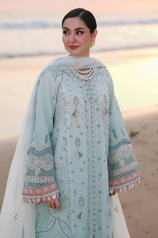 Sahil Luxury Lawn 2026 | SA-05 AYRA | Qalamkar