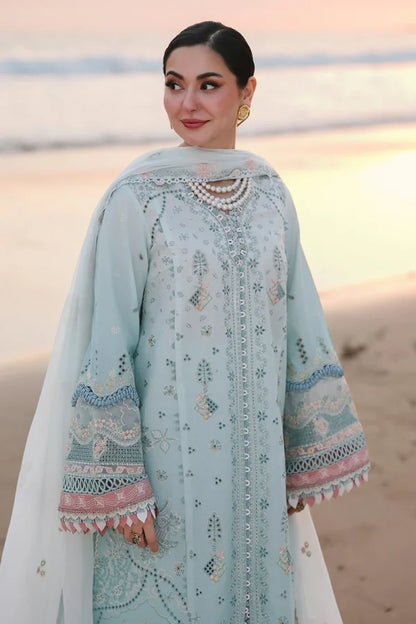 Sahil Luxury Lawn 2026 | SA-05 AYRA | Qalamkar