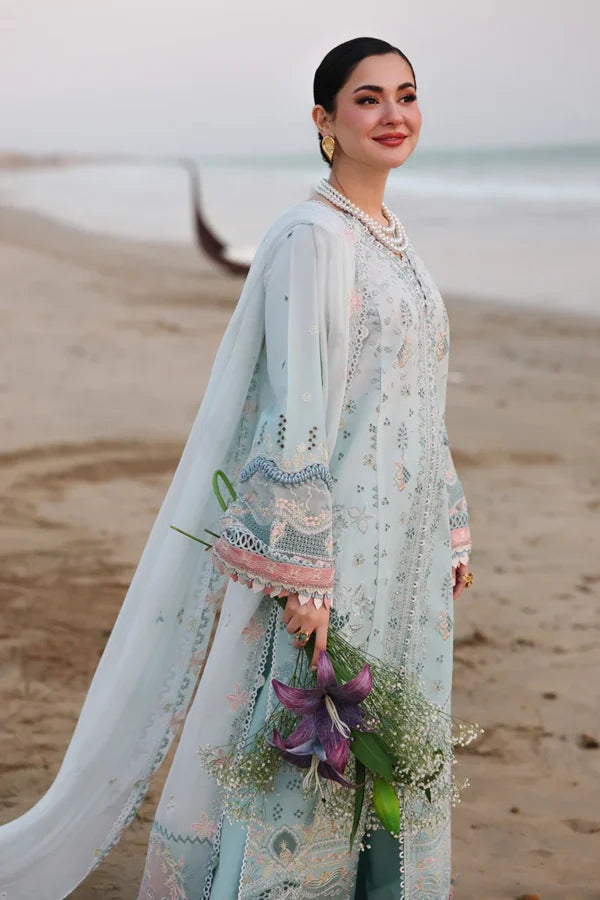 Sahil Luxury Lawn 2026 | SA-05 AYRA | Qalamkar