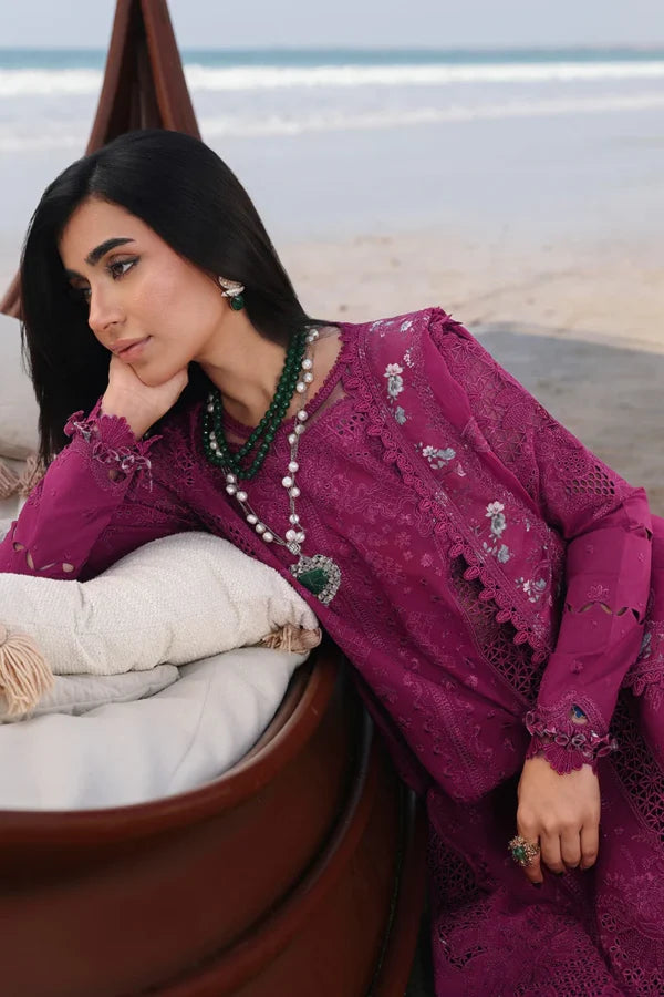 Sahil Luxury Lawn 2026 | SA-01 ZARA | Qalamkar