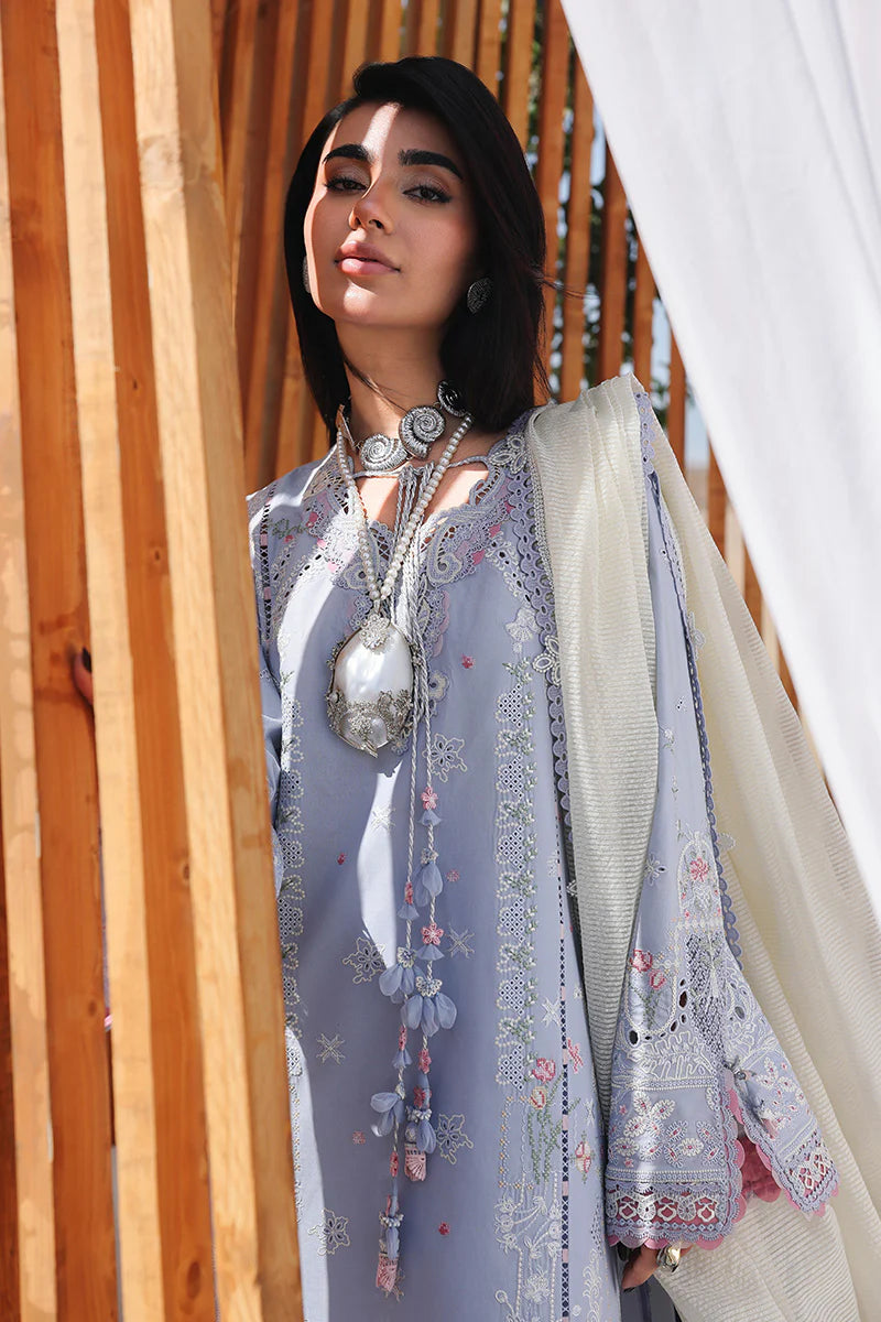 Sahil Luxury Lawn 2026 | SA-08 ZAYNA | Qalamkar