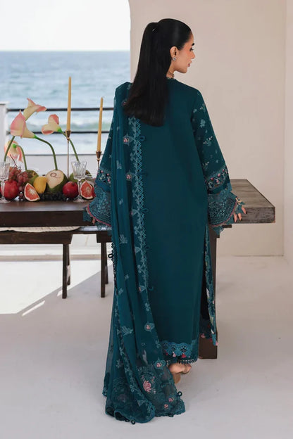 Sahil Luxury Lawn 2026 || SA-04 ELIF | Qalamkar