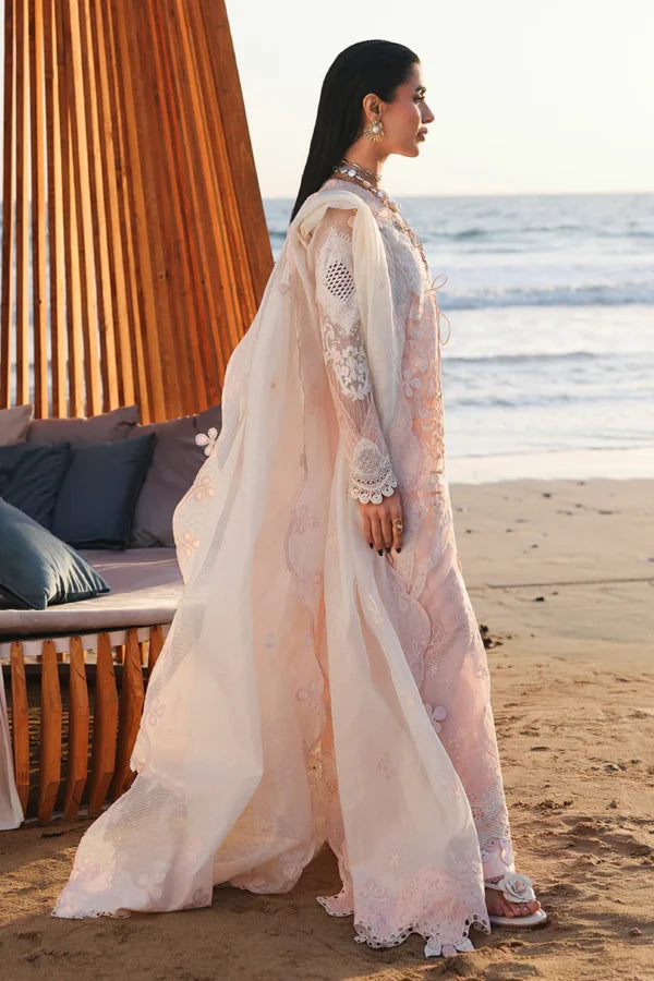 Sahil Luxury Lawn 2026 | SA-06 MAHUR | Qalamkar