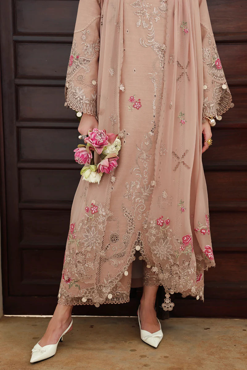 Qline Linen'25 by Qalamkar - KL-14 DUSK