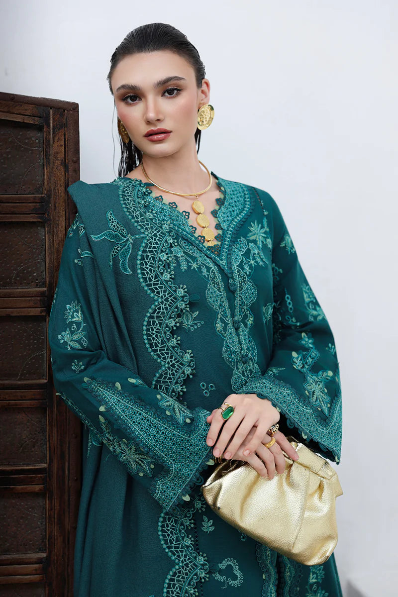 Qline Linen'25 by Qalamkar - KL-11 MEADOW
