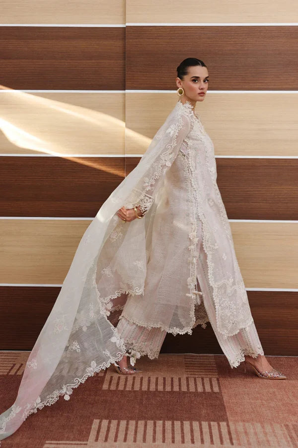 Chikankari  EID || CM-04 ZIMAL | Qalamkar