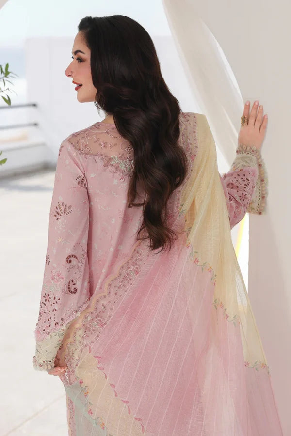 Sahil Luxury Lawn 2026 | SA-09 HANIYA | Qalamkar