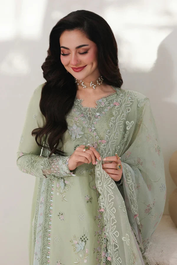 Sahil Luxury Lawn 2026 | SA-12 JIYA | Qalamkar
